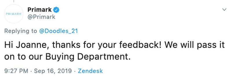 Primark Twitter Primark Twitter